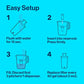 Brita XL Water Filter Dispenser for Tap and Drinking Water with 1 Standard Filter, Lasts 2 Months 27 Cup Capacity, BPA Free, Black