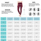 BALEAF Fleece Lined Leggings Women Winter Warm High Waisted Tights Yoga Hiking Water Resistant Pants with Pockets Wine Red M